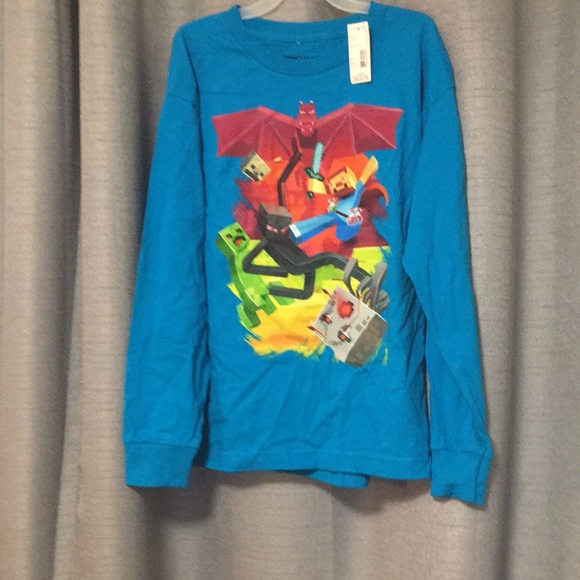 Minecraft long sleeve shirt - Picture 3 of 5